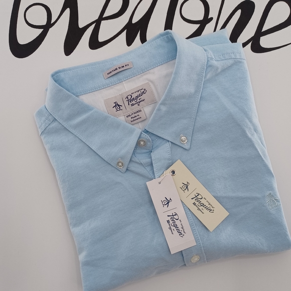Original Penguin Oxford Classic Button Up Shirt - Picture 6 of 9